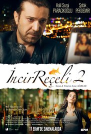 Incir Receli 2 DVD cover with male actor at top, title in middle and female actor at bottom in urban settings at night